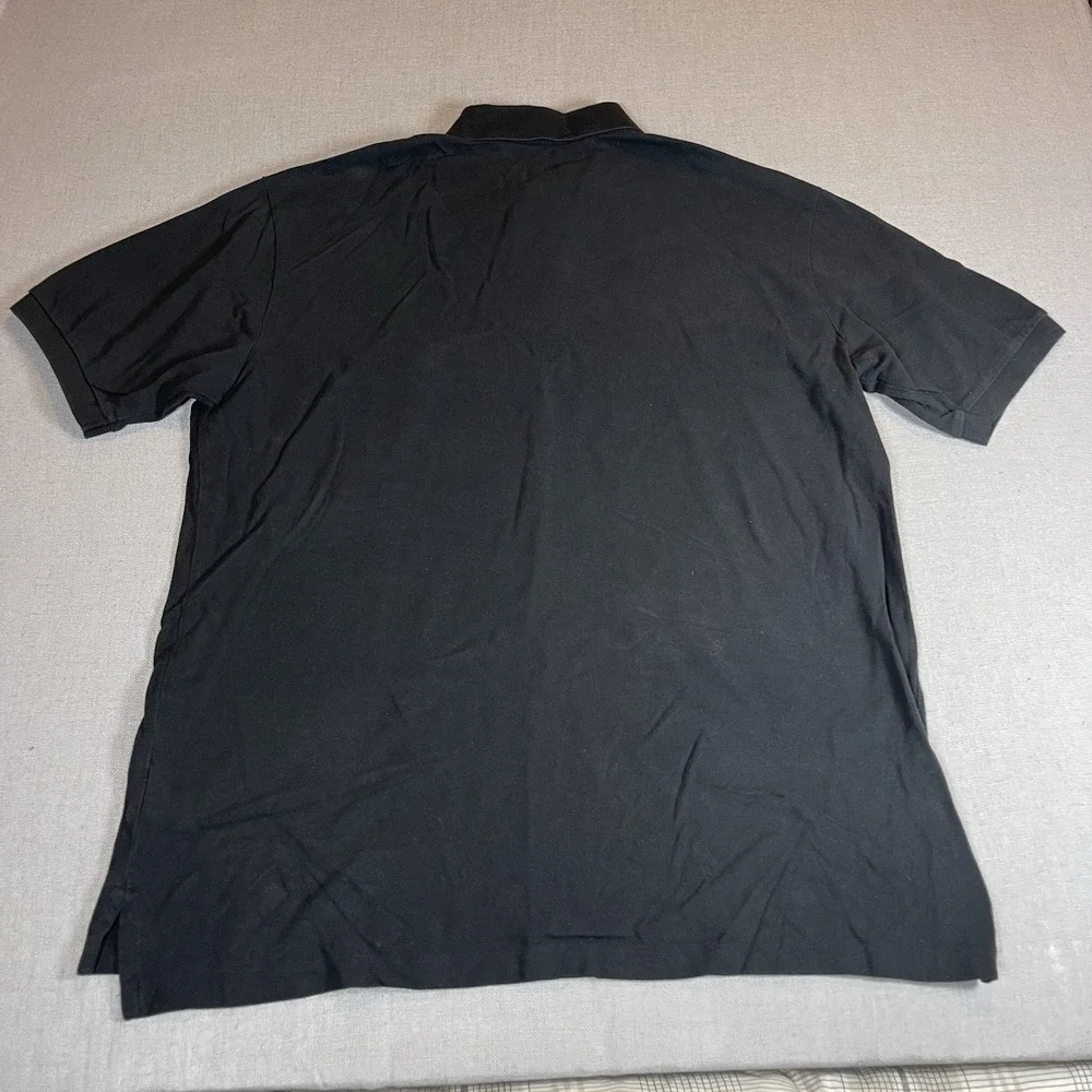 POLO Ralph Lauren Polo Shirt Men's 2XLT Black Big Pony #3 Sleeve Classic Fit‎